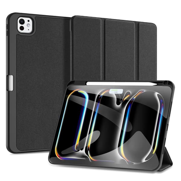 DUX DUCIS Domo iPad Pro 11 (2024) Tri-fold Stativ - Svart Black