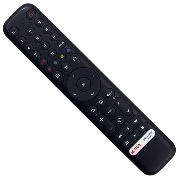 Fjärrkontroll Ersättning för RC716 CUI1 För TCL TV Svart
