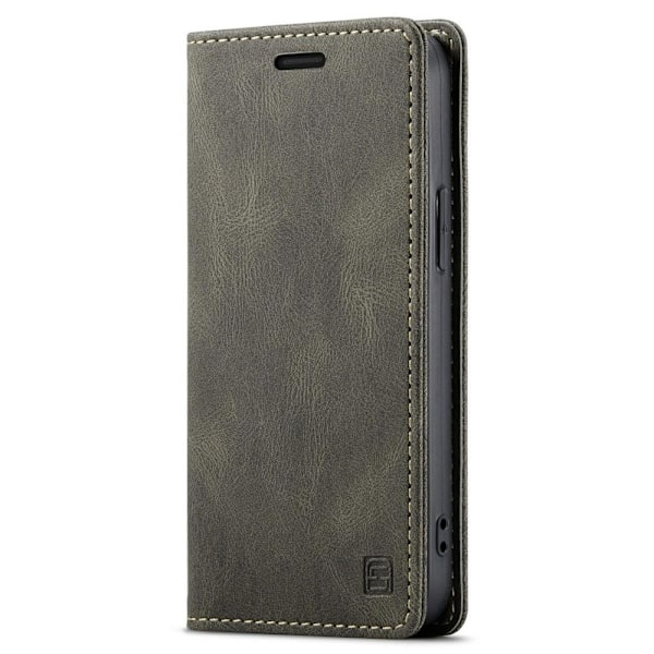 AUTSPACE A01 Lommebok-deksel iPhone 13 Mini - Brun Brown