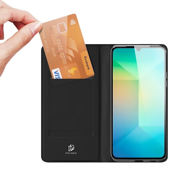 DUX DUCIS -sarjan kotelo korttipaikalla Samsung Galaxy A26 5G Black