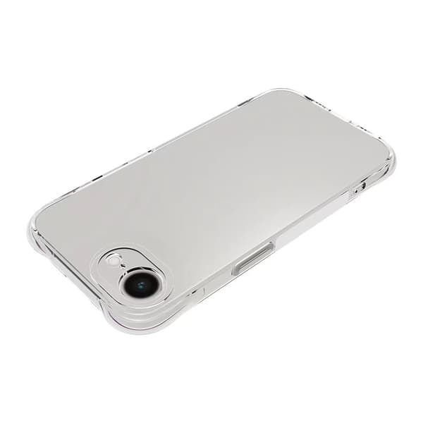 WANLONFENG mobilcover med skærmbeskytter til iPhone 17e / 16e Transparent
