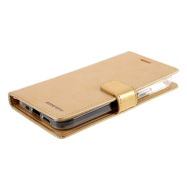 MERCURY GOOSPERY Blue Moon Wallet Case iPhone 12 Mini Gold Gold