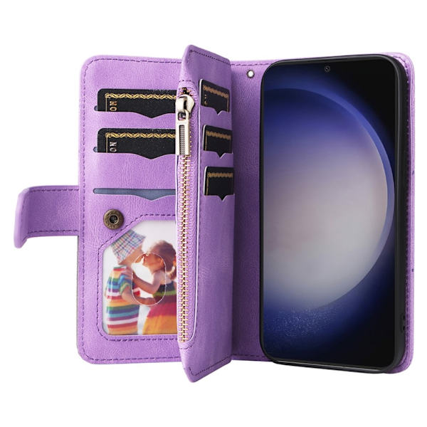 KT multifunktions-serie-5 til Samsung Galaxy S24 telefonetui Purple