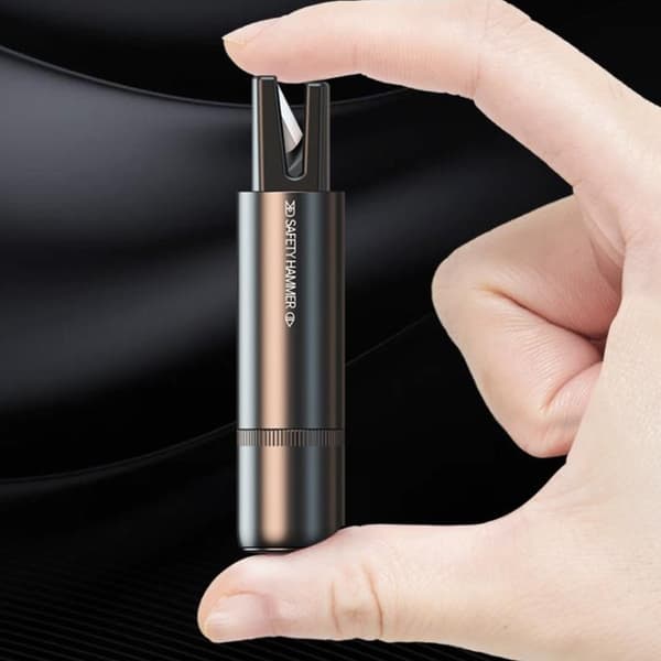 Auton 2-in-1 turvavasara + turvavyönleikkurin pakovasara Black