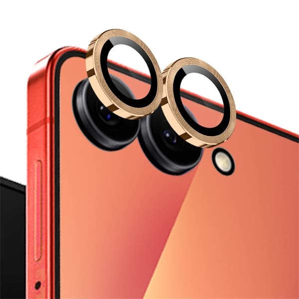 NORTHJO 1 sæt Kameralinsebeskyttelse til Samsung Galaxy Z Flip8 Gold