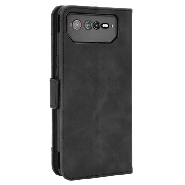 Lompakkotelineen puhelinkotelo Asus ROG Phone 6 5G/6 Pro 5G: lle Black