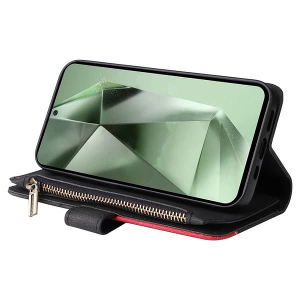 KT multifunktions - serie - 5 til Samsung Galaxy S24 FE telefonetui Black