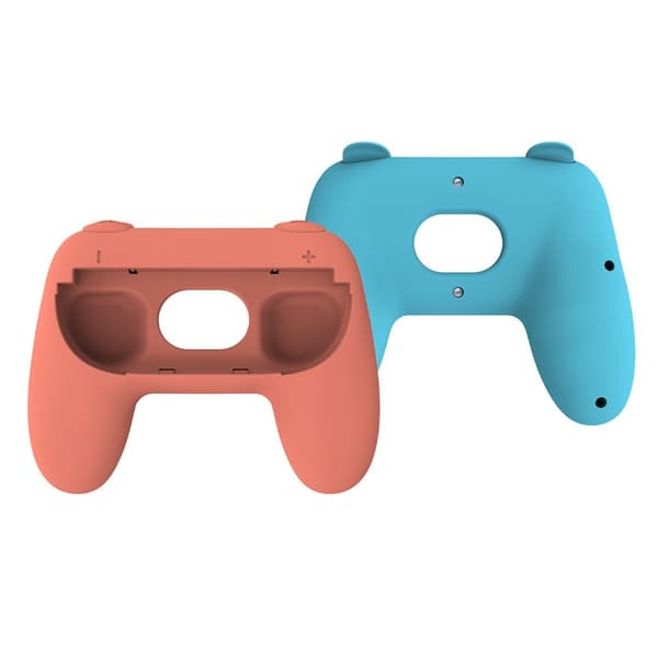 Kompatibel med Nintendo Switch 2 Controller Cases 1 par Joy-Con - blå + orange Blue