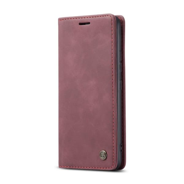 CASEME Retro Lompakkokotelo - Xiaomi Mi 11 - Wine Punainen Red