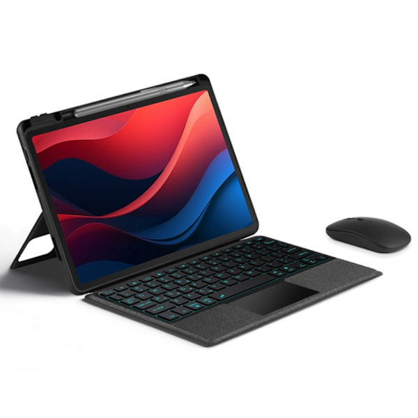 Lenovo Tab M11 Tabletti Nahkainen Bluetooth - näppäimistöllä Black