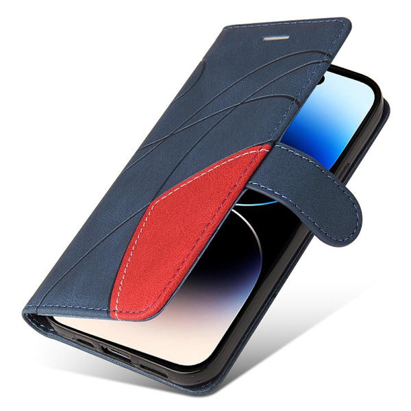 KT Lommebok - deksel til iPhone 15 Pro - Blå Blue