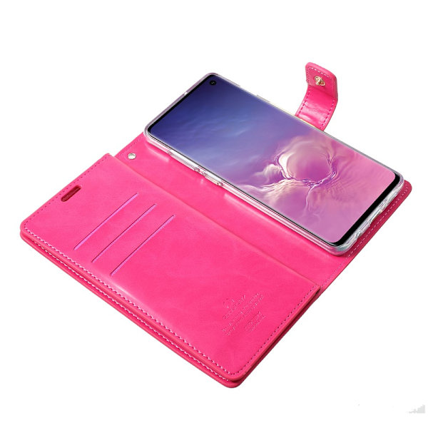 Samsung Galaxy S10 MERCURY GOOSPERY Mansoor Wallet Case  - Rose Pink