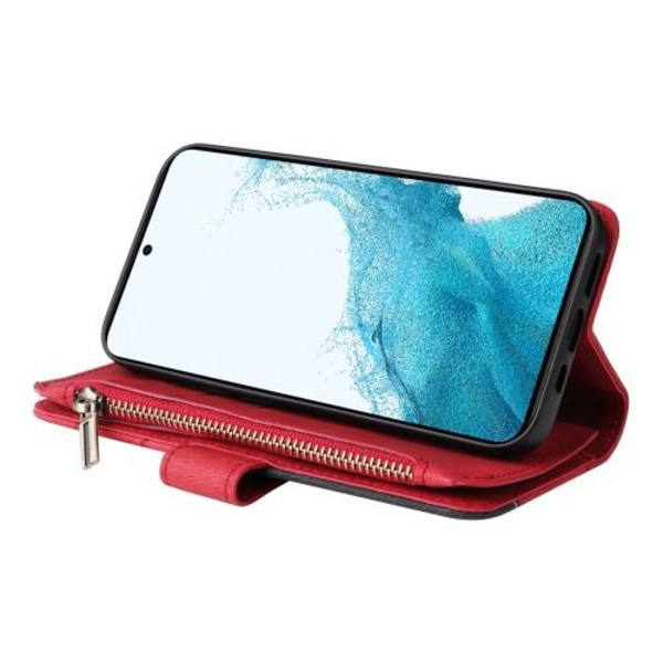 KS Plånboksfodral till Samsung Galaxy S23 - Röd/Svart Röd