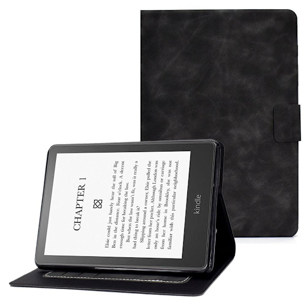 Amazon Kindle Paperwhite 5 (2021) Stativdeksel - Grå Black