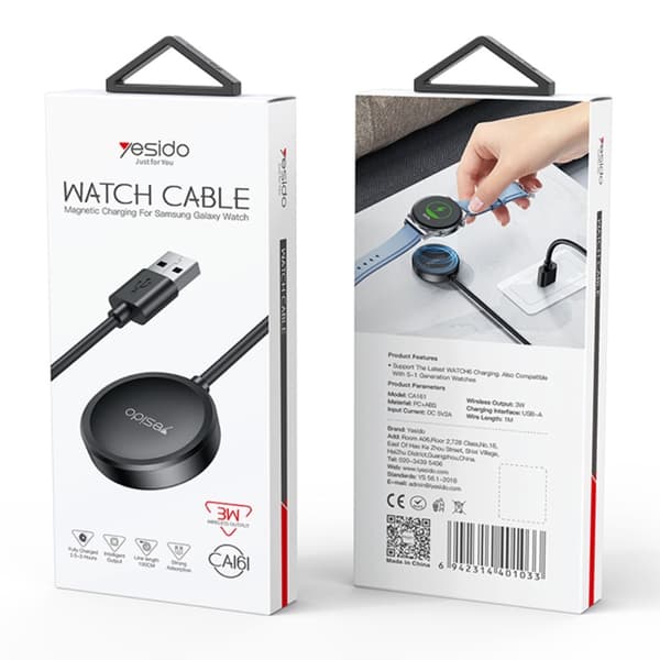 Lader for Samsung Galaxy Watch 5 40mm Black