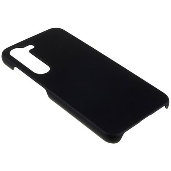 Gummibelagt hårdt pc-cover Beskyttende skal til Samsung Galaxy S23+ Black