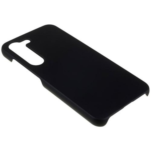 Rubberized Hard PC Case Protective Shell for Samsung Galaxy S23+ (Plus) - Black Black