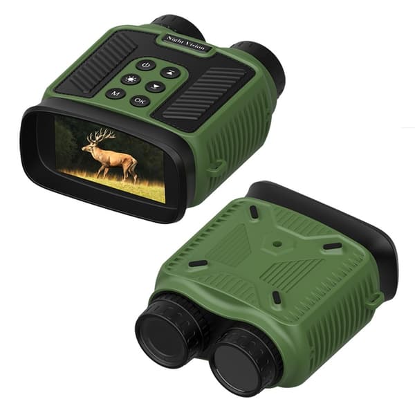 HD - videokiikarit Night Vision suojalasit Metsästyskamera Green