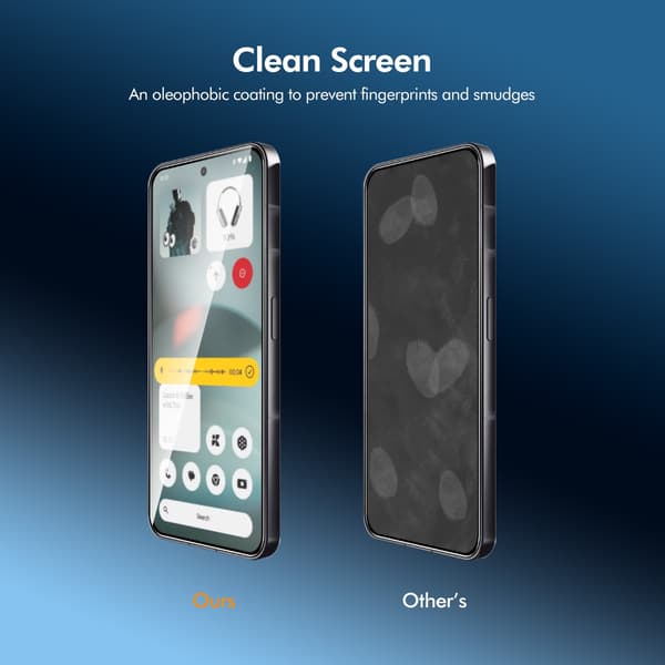 Til Nothing Phone 4a Pro / Nothing Phone 4a Skjermbeskytter Transparent
