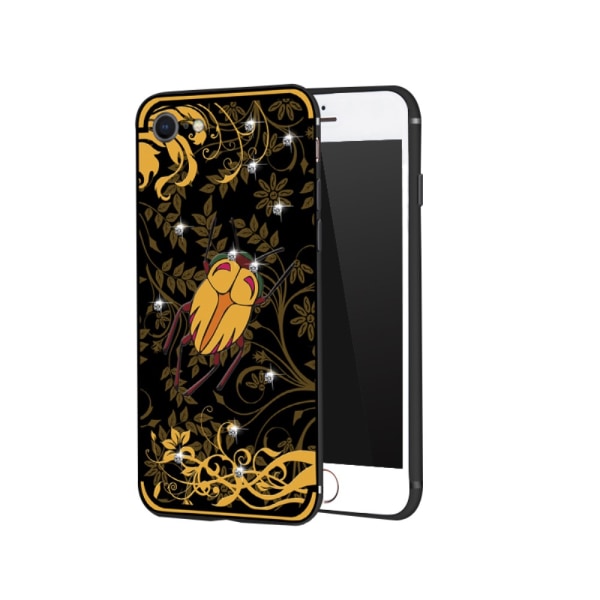 NXE Insect Pattern Diamante TPU case iPhone 8 Plus / 7 Plus -puhelimelle Multicolor