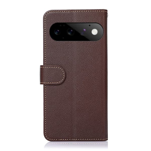 KHAZNEH Puhelimen lompakkokotelo hihnalla Google Pixel 11 ja Pixel 11 Pro Brown