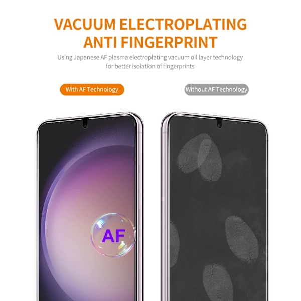 ENKAY Hærdet glas til Samsung Galaxy S25 Edge Transparent