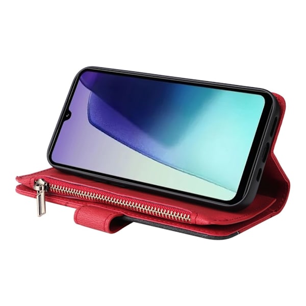 KT Wallet Case til Xiaomi Redmi 14C Red