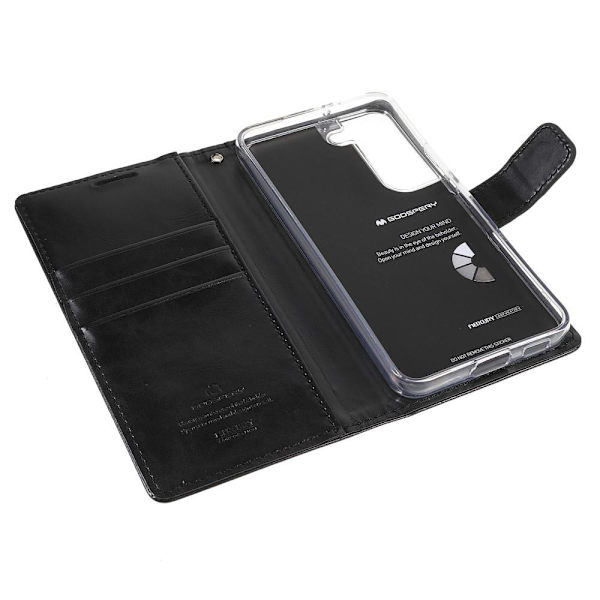 MERCURY GOOSPERY Sininen Kuu Suojakotelo Samsung Galaxy S22+ - Musta Black