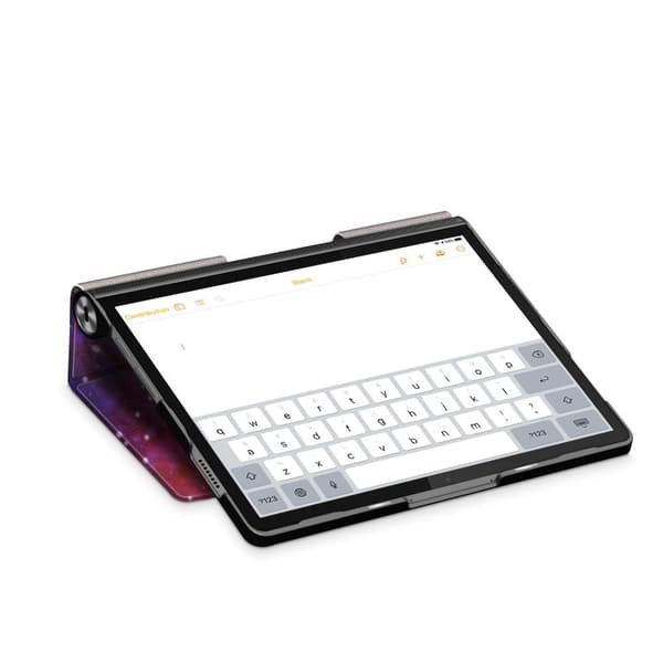 Tabletin kansi jalustalla Lenovo Yoga Tab 11: lle - Avaruus Multicolor