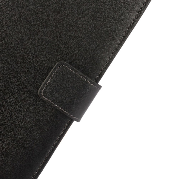 Huawei Mate S Lommebok Ekte Split Leather Etui Black