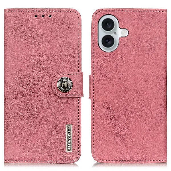 KHAZNEH For iPhone 16 Telefon Etui Pink