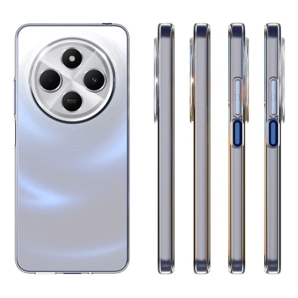 Til Xiaomi Redmi 14C Cover TPU Cover Bagside Transparent