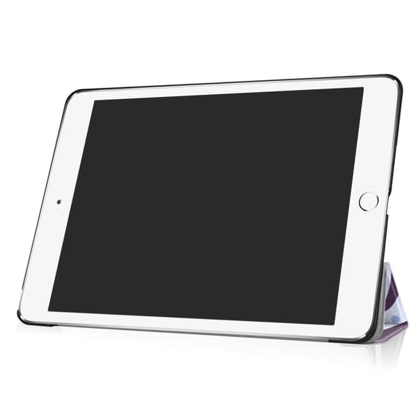 iPad 9.7 (2018)/9.7 (2017) Kolminkertainen telinekotelo - Napping Owl Multicolor