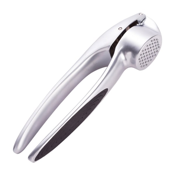 Garlic Garlic Press Zinc Alloy Garlic Grinder Press Tool Silver