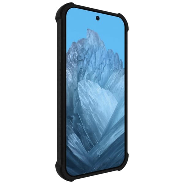 IMAK Til Google Pixel 9 Pro XL TPU Etui Stødabsorberende Telefon Cover - Sort Black