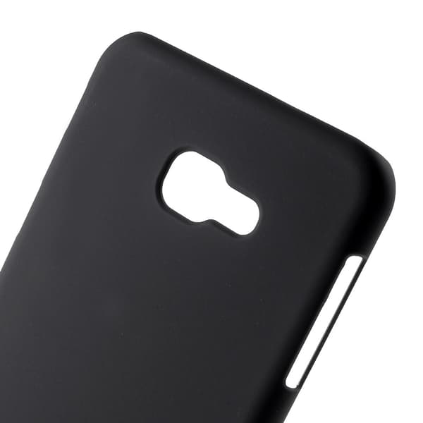 Rubberized Hard Plastic Kansi - Samsung Galaxy J4 Plus - Musta Black