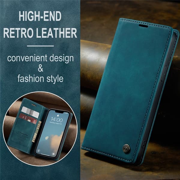 CASEME pungetui til iPhone 17e / 16e Blue