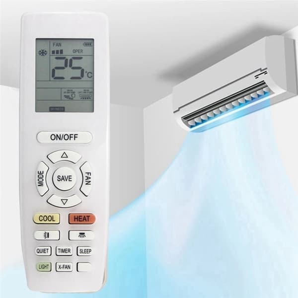 Fjärrkontroll Ersättning för YAPOF15 för Gree Air Conditioner Vit