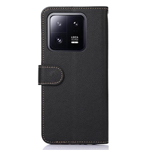 KHAZNEH Pung etui til Xiaomi 14 - Sort-rød Black