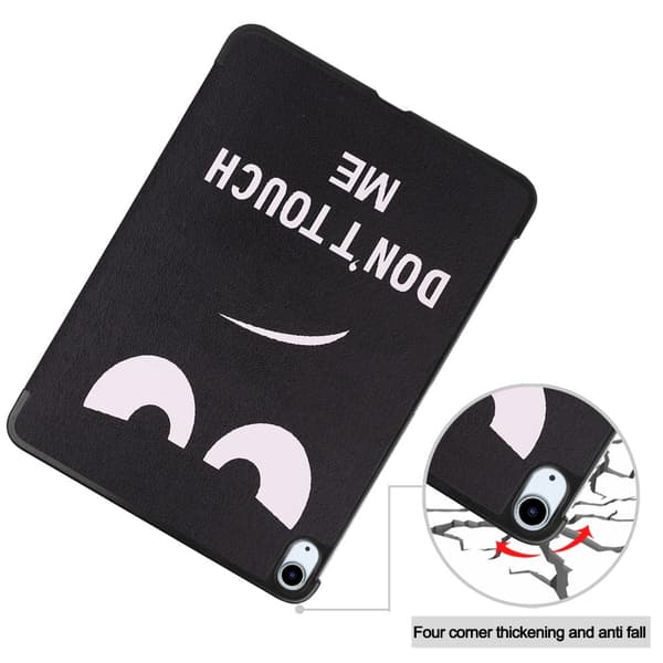 Til iPad Air 11 (2024) Etui Tre - fold Stativ Tablet Cover - Don't Multicolor