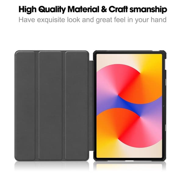 Til Huawei MatePad SE 11 Stativcover Stødsikkert Tablet Cover - Sort Black
