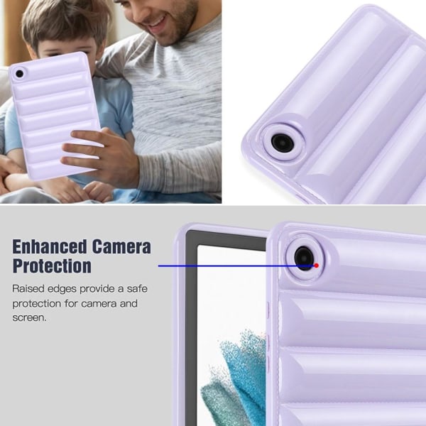 Candyfarget TPU-deksel for Samsung Galaxy Tab A8 10.5 (2021) / (2022) Purple