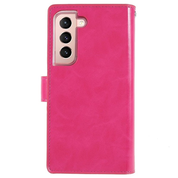 Samsung Galaxy S22+ MERCURY GOOSPERY Mansoor Lompakkokotelo - Valkoinen Pink