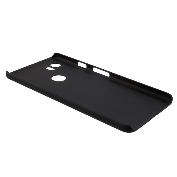 Rubberized Hard Plastic Cover for Google Pixel 2 XL - Black Black