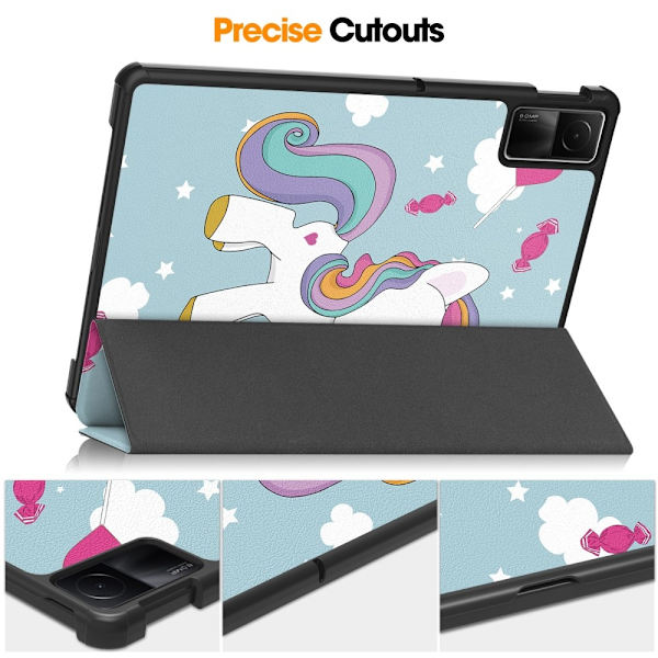 Xiaomi Redmi Pad SE Stand Slim Fit Peite Sleep/Wake - Unicorn Multicolor