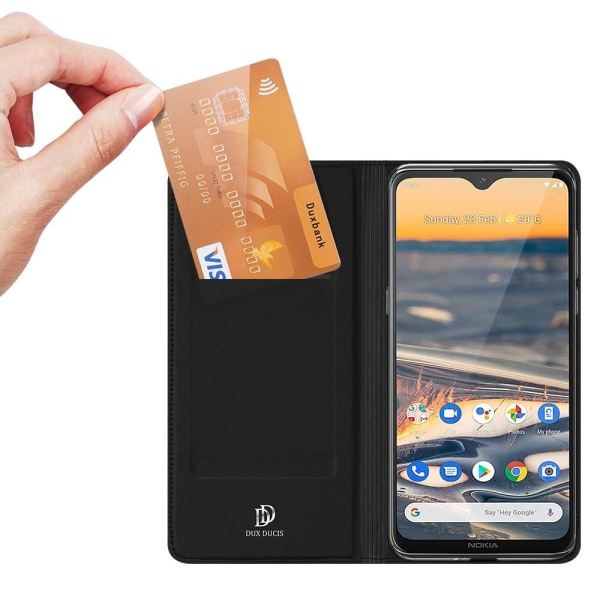 DUX DUCIS Skin Pro -sarjan case korttipaikalla Nokia 5.3 - musta Black
