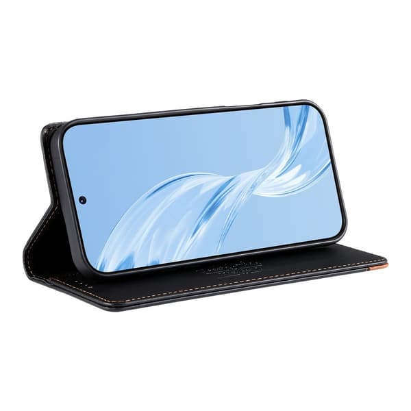 DIERFENG iPhone Air Lompakkokotelo RFID Suoja Teline - Musta Black