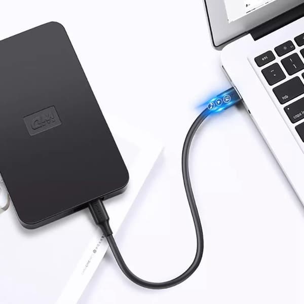 1,5 m USB - A Hane till 5Pin Mini - USB Hane Dataöverföring Laddning Svart