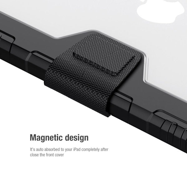 NILLKIN Apple iPad 10.2 2019/2020/2021 Stødsikker kofangeretui - Sort Black