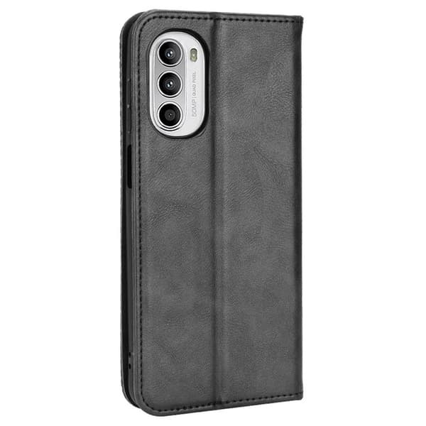 Plånboksfodral till Motorola Moto G52 - Svart Svart